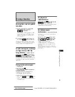 Preview for 63 page of Sony CDX-3000 Operating Instructions Manual