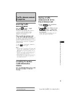 Предварительный просмотр 9 страницы Sony CDX-3002 Operating Instructions Manual