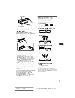 Предварительный просмотр 19 страницы Sony CDX-3002 Operating Instructions Manual