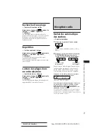 Предварительный просмотр 21 страницы Sony CDX-3002 Operating Instructions Manual