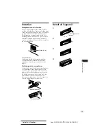 Предварительный просмотр 25 страницы Sony CDX-3002 Operating Instructions Manual