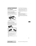 Предварительный просмотр 35 страницы Sony CDX-3002 Operating Instructions Manual