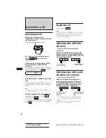 Предварительный просмотр 51 страницы Sony CDX-3002 Operating Instructions Manual