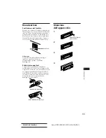 Предварительный просмотр 56 страницы Sony CDX-3002 Operating Instructions Manual