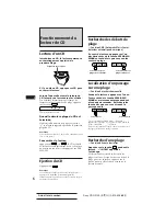 Preview for 19 page of Sony CDX-3100 Operating Instructions Manual