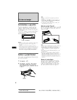 Предварительный просмотр 33 страницы Sony CDX-3150 Operating Instructions Manual