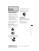 Preview for 52 page of Sony CDX-3150 Operating Instructions Manual