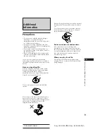 Предварительный просмотр 9 страницы Sony CDX-3160 Operating Instructions Manual