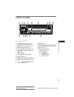 Предварительный просмотр 11 страницы Sony CDX-3160 Operating Instructions Manual