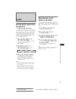 Предварительный просмотр 21 страницы Sony CDX-3160 Operating Instructions Manual