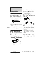 Предварительный просмотр 33 страницы Sony CDX-3160 Operating Instructions Manual