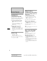 Предварительный просмотр 37 страницы Sony CDX-3160 Operating Instructions Manual