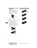 Предварительный просмотр 39 страницы Sony CDX-3160 Operating Instructions Manual