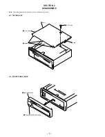 Предварительный просмотр 8 страницы Sony CDX-3170 Service Manual