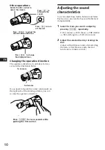 Предварительный просмотр 10 страницы Sony CDX-3180 Operating Instructions Manual