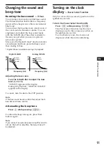 Предварительный просмотр 11 страницы Sony CDX-3180 Operating Instructions Manual