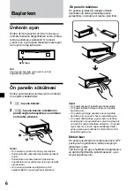 Предварительный просмотр 78 страницы Sony CDX-3900R Operating Instruction