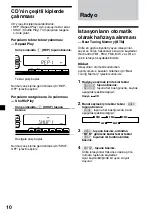 Предварительный просмотр 82 страницы Sony CDX-3900R Operating Instruction