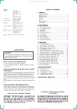 Preview for 2 page of Sony CDX-4000X - Fm/am Compact Disc Player Service Manual