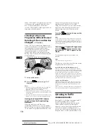 Предварительный просмотр 10 страницы Sony CDX-4100RDS Operating Instructions Manual