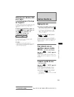 Предварительный просмотр 31 страницы Sony CDX-4100RDS Operating Instructions Manual