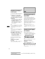 Предварительный просмотр 26 страницы Sony CDX-4150RDS Operating Instructions Manual