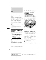 Предварительный просмотр 44 страницы Sony CDX-4150RDS Operating Instructions Manual