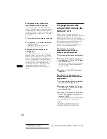 Предварительный просмотр 46 страницы Sony CDX-4150RDS Operating Instructions Manual