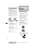 Предварительный просмотр 66 страницы Sony CDX-4150RDS Operating Instructions Manual