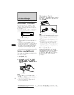 Предварительный просмотр 40 страницы Sony CDX-4160RDS Operating Instructions Manual