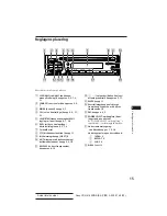 Предварительный просмотр 69 страницы Sony CDX-4160RDS Operating Instructions Manual