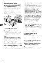 Preview for 10 page of Sony CDX-4170R Operating Instructions Manual