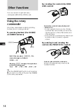 Preview for 14 page of Sony CDX-4170R Operating Instructions Manual