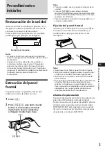 Preview for 25 page of Sony CDX-4170R Operating Instructions Manual