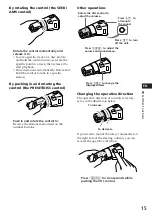 Предварительный просмотр 15 страницы Sony CDX-4180R Operating Instructions Manual