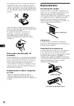 Предварительный просмотр 40 страницы Sony CDX-4180R Operating Instructions Manual