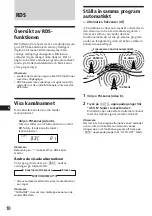 Предварительный просмотр 76 страницы Sony CDX-4180R Operating Instructions Manual