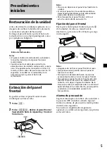 Предварительный просмотр 35 страницы Sony CDX-4240R Operating Instructions Manual