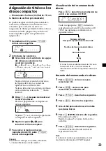 Предварительный просмотр 53 страницы Sony CDX-4240R Operating Instructions Manual