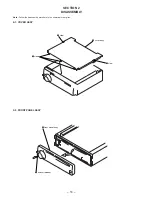 Предварительный просмотр 10 страницы Sony CDX-4250 - Fm/am Compact Disc Changer System Service Manual