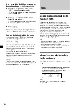 Предварительный просмотр 34 страницы Sony CDX-4270R Operating Instructions Manual