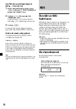 Предварительный просмотр 82 страницы Sony CDX-4270R Operating Instructions Manual