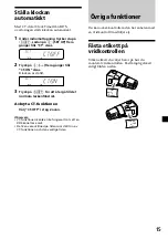 Предварительный просмотр 87 страницы Sony CDX-4270R Operating Instructions Manual