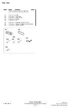 Предварительный просмотр 44 страницы Sony CDX-4280 Service Manual