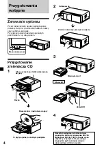 Предварительный просмотр 28 страницы Sony CDX-434RF - Compact Disc Changer System Operating Instructions Manual