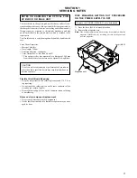 Предварительный просмотр 3 страницы Sony CDX-434RF - Compact Disc Changer System Service Manual