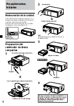 Preview for 28 page of Sony CDX-444RF - Compact Disc Changer System Operating Instructions Manual