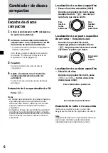 Preview for 30 page of Sony CDX-444RF - Compact Disc Changer System Operating Instructions Manual