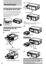 Preview for 40 page of Sony CDX-444RF - Compact Disc Changer System Operating Instructions Manual