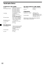 Preview for 48 page of Sony CDX-444RF - Compact Disc Changer System Operating Instructions Manual